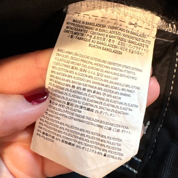 Vans Women’s Brighton Black Denim Mini Skirt Size XS - Picture 13 of 13